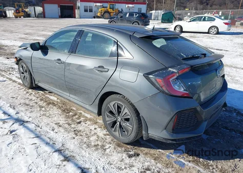 2017 Honda Civic Ex from USA, damaged, VIN SHHFK7H50HU422343